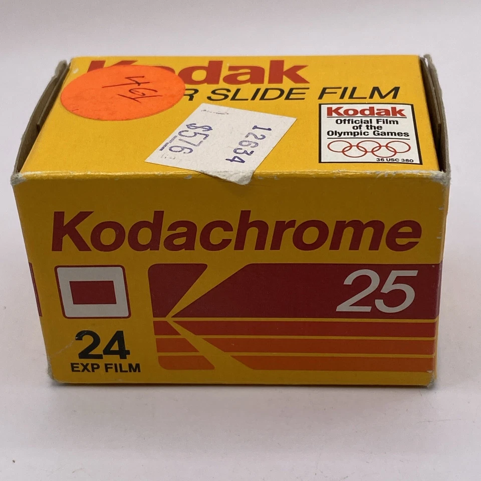 Vintage Old Stock Kodak Camera KM 135-24 Kodachrome 25 35mm Color Slide Film