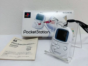 Sony PocketStation White Toro with Box CIB SCPH-4000 Japan -F/S - Picture 1 of 13