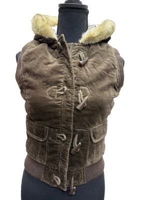 Chaqueta Old Navy sin mangas con capucha para niños grandes #XL (12-14) nueva con etiquetas Foto 1 de 4