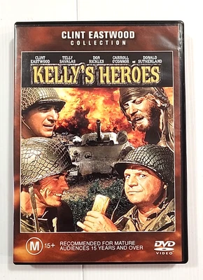 Kelly's Heroes DVD Clint Eastwood Telly Savalas Don Rickles Movie Free Post - image 1 of 4