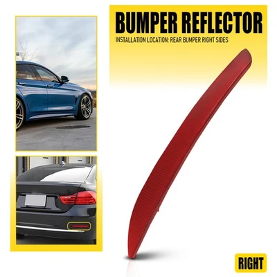 Funda reflectora parachoques trasero derecha BMW 428i Base 435i/xDrive Base 2014-2016 Foto 1 de 4