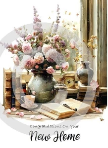 Congratulations On Your New Home A5 Card - New Home House Love Keepsake - Picture 1 of 4