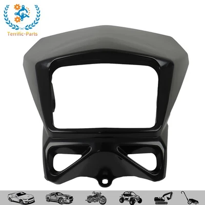 Máscara de cubierta de cabeza negra 51811-29F50-019 para SUZUKI DR-Z DRZ 400S SM DR 200 650 Foto 1 de 4