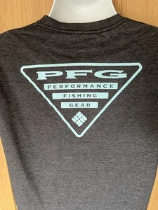 Columbia Gery PFG Fishing Graphic Print Short Sleeve T-Shirt Size Men's Medium - Picture 1 of 15