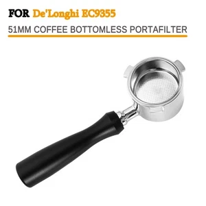 For De'Longhi EC9355 EC9155 EC9665 EC9865 51mm Coffee Bottomless Portafilter - Picture 1 of 12