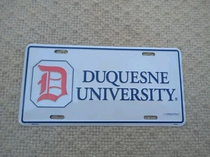 Duquesne University License Plate - Picture 1 of 4