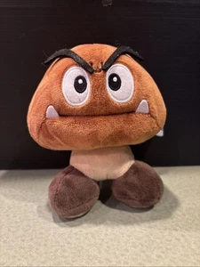 Goomba Plush Little Buddy World of Nintendo Super Mario 6" Stuffed Toy 2017 - Picture 1 of 5