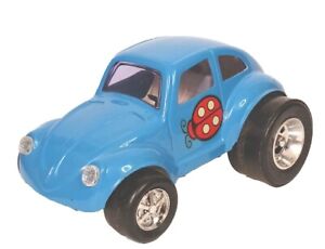 Buddy L Volkswagon VW Beetle Tin Plate Vintage Blue Excellent Condition Japan 