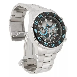 Invicta Men's 50mm MLB GRAND PRO DIVER Miami Marlins Chronograph SS Watch - Picture 1 of 4