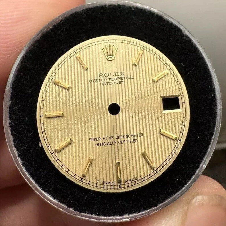 Mint Rolex Datejust 68273 Gold dial. Fits Most 31mm Rolex Cases - Image 1 of 4