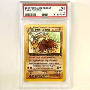 PSA 9 Dark Dugtrio Mint 23/82 Rare Team Rocket Unlimited 2000 Pokémon 61845076 - Picture 1 of 2