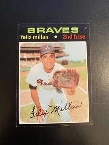 1971 TOPPS BASEBALL #81 FELIX MILLAN!! SPEDIZIONE 1€!! - Foto 1 di 2