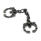 1x Lego Bionicle Hand Clamps Perl Dark Gray 3x Chain Link 42024 53551 98562