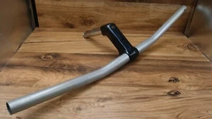 1987 MTB quill stem ANLUN + SAE 4130 CrMo flat handlebar - Picture 1 of 22