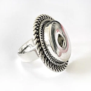 Snap Button Adjustable Rope Border Ring Fits 18-20mm Snaps - Picture 1 of 6