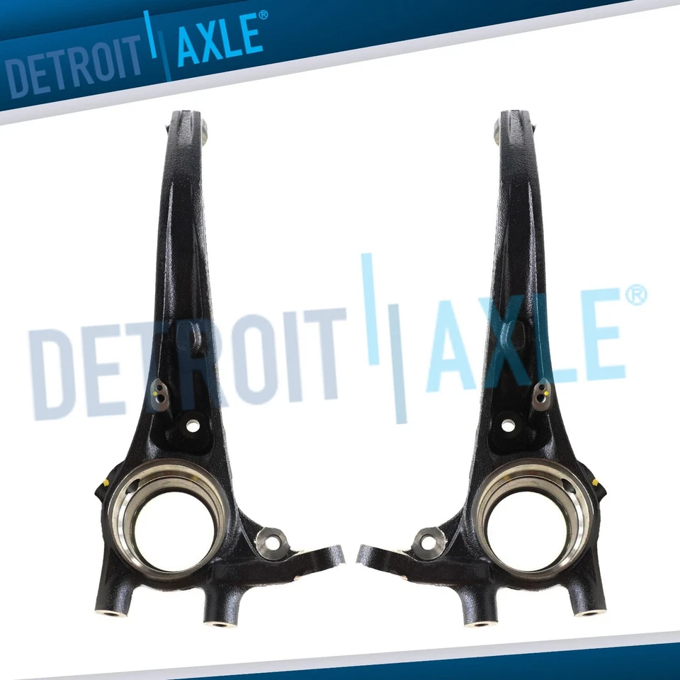 Front Driver Passenger Steering Knuckles Assembly for 2008 - 2010 Hyundai Sonata - Image 1 of 4