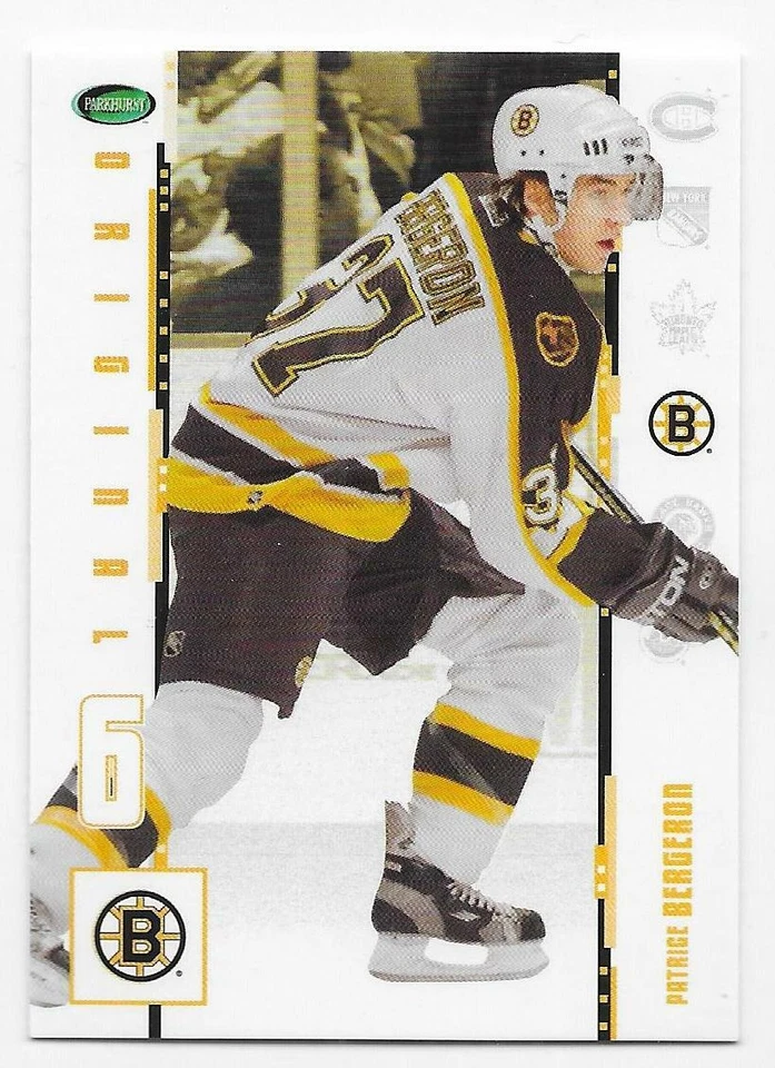 03/04 PARKHURST ORIGINAL 6 BOSTON BASE Hockey (#1-100) U-Pick From List - Image 1 of 1