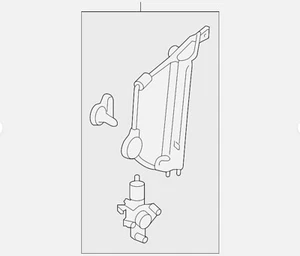 Regulador de ventana original Ford Escape 2008-2012 AL8Z-7823201-A - Imagen 1 de 3
