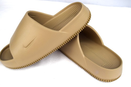 NIKE DONNA CALM SLIDE MULE SESAMO MARRONE "SANDALI" M7 W8