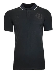 Hummel Everton Polo Shirt Mens Medium Top Team Crest EVP6 - Picture 1 of 1