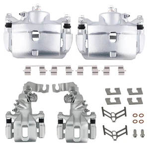 Front Rear Brake Calipers with Hardware for Honda Accord 2.4L 2003-2007 19-P2069 - Picture 1 of 12