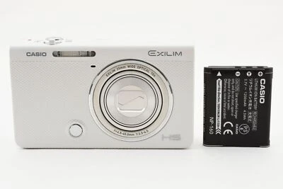 Casio EXILIM EX-ZR70 compact digital camera white English language Working JP - Image 1 of 4