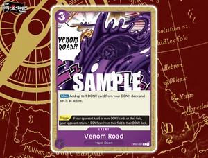 OP02-091 - Venom Road | ONE PIECE Card Game - Picture 1 of 2