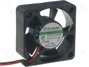 Ventilador Sunon 30x30x10mm MF30101V2-A99 DC 12V 8600 rpm 20dBA Vapolager 2 hilos - Imagen 1 de 1