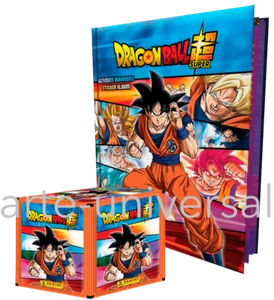 Hardcover album + BOX (50 packs 250 STICKERS) Dragon Ball Super 3 - PANINI 2021 - Picture 1 of 5