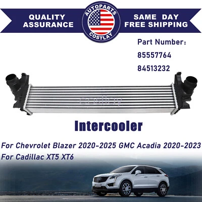 Intercooler para Chevrolet Blazer 2020-2025 GMC Acadia 2020-2023 Cadillac XT5 XT6 Foto 1 de 4