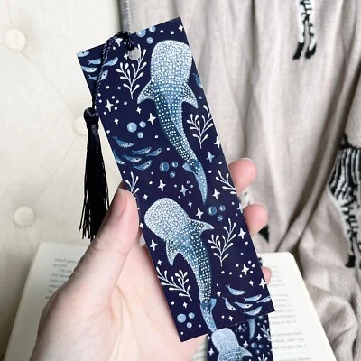 Whale Shark bookmark with tassel