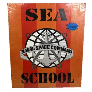 Sea School Naval Space Command Big Box Game for Mac NEW - Picture 1 of 3