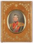 Attr. to Robert Theer (1808-1863) "2nd Lieutenant/Austrian Uhlans" miniature (m)