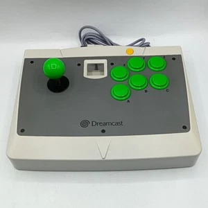 SEGA Dreamcast Official Arcade Stick HKT-7300 Japanese USED Tested From Japan - Picture 1 of 11