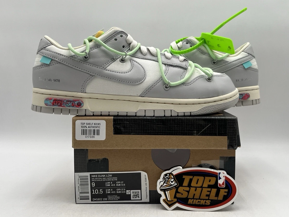 Nike Dunk Low Off-White Athletic Shoes for Men for Sale