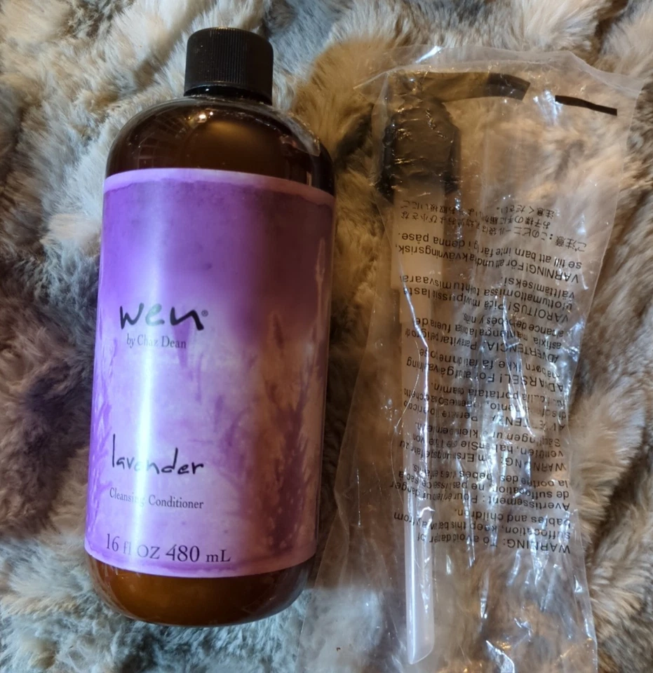 Wen от Chaz Dean лаванда очищающий кондиционер 16 унций (с насосом) новый запечатанный - Изображение 1 из 1