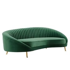 Modway EEI-4405-EME Velvet-Made Sofa (Green)