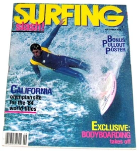 Vintage 1984 Surfing Magazine Pullout Poster Vol20#9  Mint Special Photo Ed.  - Picture 1 of 4