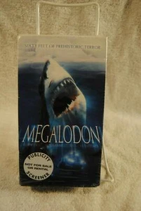 Rare Megalodon Vhs 2002 Screening Purposes Only Monarch Home Video - Picture 1 of 3