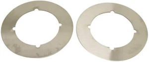 1 Pair Scar Cover Plate Stainless Steel 3-1/16" O. D. Lock Door Repair - Picture 1 of 1