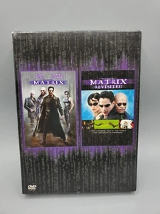 Matrix w/ Matrix Revisited DVD Box Set Keanu Reeves Carrie-Anne Moss  - Picture 1 of 11