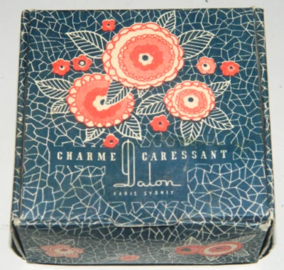 Vintage 1930s Dalon Charme Caressant Pressed Face Powder RACHEL New In Box - image 1 of 4
