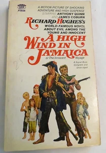 A High Wind in Jamaica Richard Hughes Signet Paperback 1965 Movie Tie-In - Foto 1 di 6