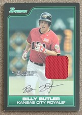 2006 Bowman Draft Picks & Prospects Futures Game Jersey Billy Butler #FG36