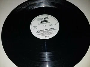 TRINA FT. LUDACRIS - B R RIGHT SNS REMIX - SLIP N SLIDE - PROMO - VINYL LP - Imagen 1 de 3