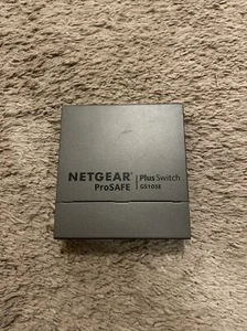 Netgear Prosafe 5 Port Gigabit Ethernet Plus Switch. Model GS105E - Picture 1 of 3