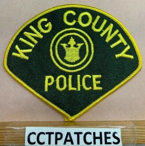 KING COUNTY, WASHINGTON POLICE (NYLON) SHOULDER PATCH WA - Picture 1 of 2