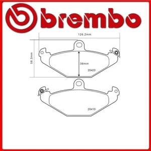 07.B315.06#83 PASTIGLIE FRENO POSTERIORE SPORTIVE BREMBO SPORT RENAULT LAGUNA I - Foto 1 di 1