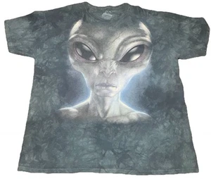 Vintage Alien Invasion Roswell The Mountain T-Shirt Tee Men’s 2XL Green 2014 - Picture 1 of 7