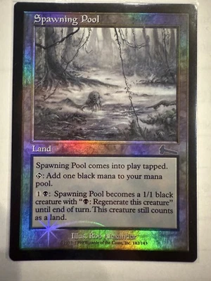 MTG: Spawning Pool Foil Card Urza's Legacy Magic The Gathering - NM - Image 1 of 2